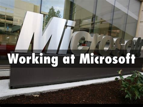 How To Work At Microsoft