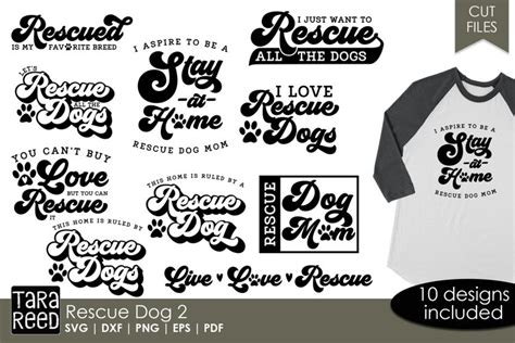 Rescue Dog Svg And Cut Files For Crafters