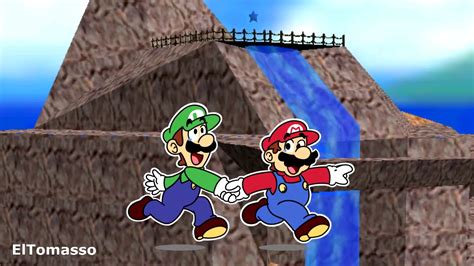 Mario Gives Luigi A Tour Inside Of Sm64 L Is Real 2401 Youtube