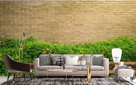 Vintage Style Decorative Brick Wall Wallpaper Free Download Graphics Inn