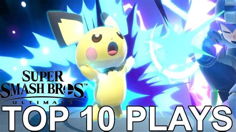 Top 10 Hype Pichu Plays 1 Super Smash Bros Ultimate Ssbu Emg