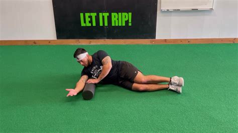 Foam Roller Lat Smash Into Hand Rainbows Youtube