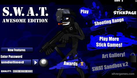 Swat Awesome Edition Spill Online På Silvergames 🕹️