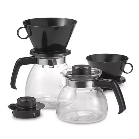 Melitta Pour Over Coffee Makers With Glass Carafe Bed Bath And