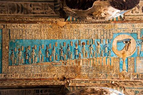 Astronomical Ceiling Temple Of Hathor Dendera Posters Art Prints Wall Murals Motifs