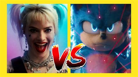 Birds Of Prey Vs Sonic Twitter Pits Movies Against Each Other Youtube