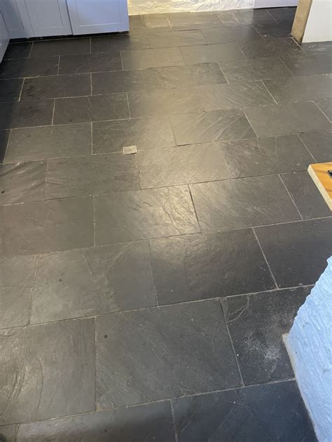 Slate Floor Cleaning In Glossop Derbyshire Tile And Stone Medic