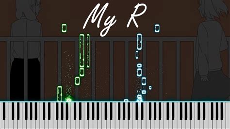 My R Watashi No R Piano Cover Youtube