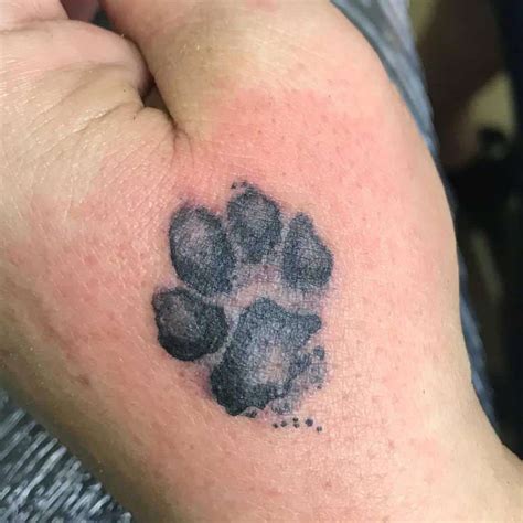 Cat Paw Print Tattoo Ideas