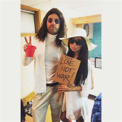 John Lennon And Yoko Ono Halloween Costumes Lowell A Hallowen