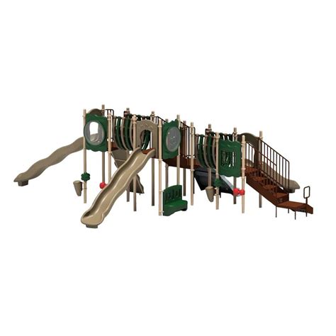 Ultra Play Uplay Today Big Sky Natural Commercial Playset With Ground