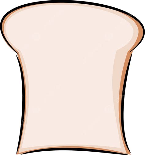 Rebanada De Pan Ilustración Pan Tostado Alimentos Vector Png Dibujos