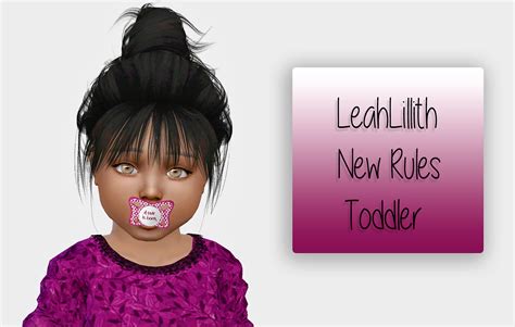 Sims 4 Ccs The Best Leahlillith New Rules By Fabienne
