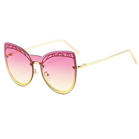 women s cat eye 2021 custom sunglasses supplier