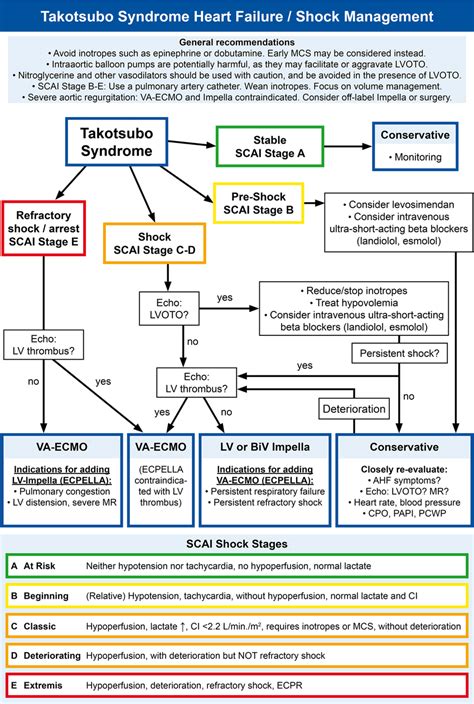 9 Takotsubo Syndrome Heart Failure And Shock Management Algorithm Scai