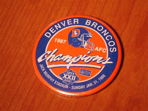 The manly sea eagles take their round 10 home game to brisbane to play the brisbane broncos at suncorp stadium. Official Pin January 31, 1988 NFL Super Bowl XXII from Jack Murphy Stadium, San Diego, CA ...