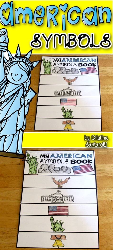 American Symbols Flip Book American Symbols Kindergarten Social