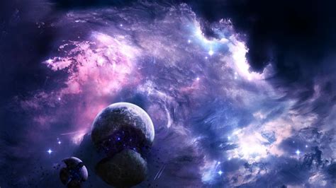 Free Download Purple Planet In Space Hd Wallpaper 4761 Hd Wallpaper 3d