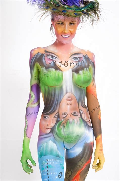 Body Painting Female Groin