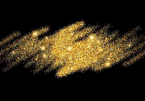 Gold Glitter Background Stock Vector Image By © Strizh 94937044