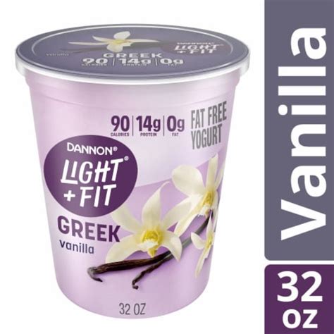 Dannon Light And Fit Nonfat Vanilla Greek Yogurt 32 Oz Pick ‘n Save