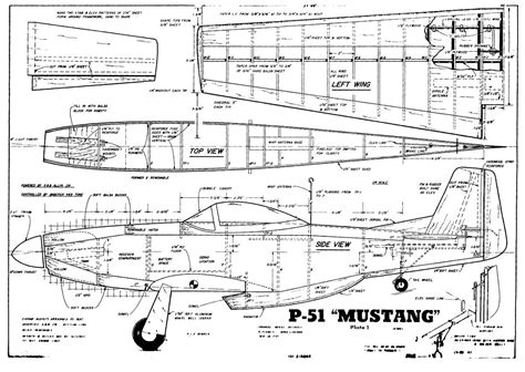 5500 Rc Model Airplane Plans Gliders Electric Scale Templates Pdf