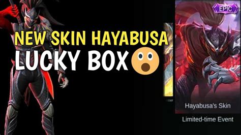 New Skin Hayabusa Epic Coming Soon Mobile Legends Bang Bang Youtube