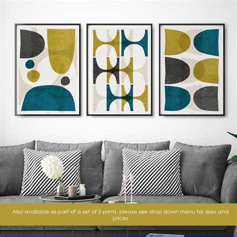 Abstract Geometric Wall Art Print By Bronagh Kennedy Art Prints