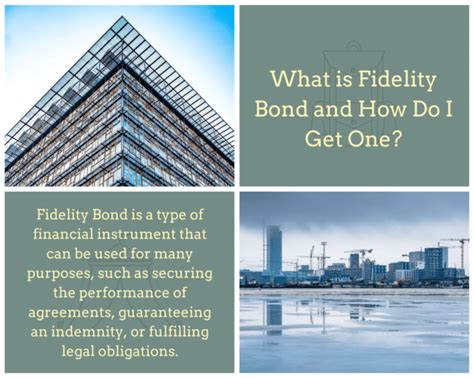 What Is A Fidelity Bond And How Do I Get One