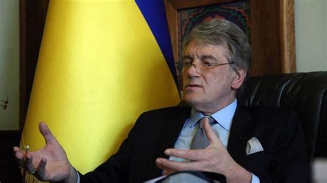 Yushchenko Hero Of Ukraines Orange Revolution Warns Europe That Putin