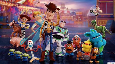 The Toys Of Toy Story 4 Hd Wallpaper Download