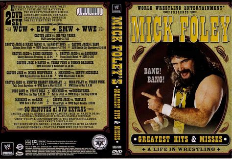 Jaquette Dvd De Wwe Mick Foley Greatest Hits And Misses Cinéma Passion