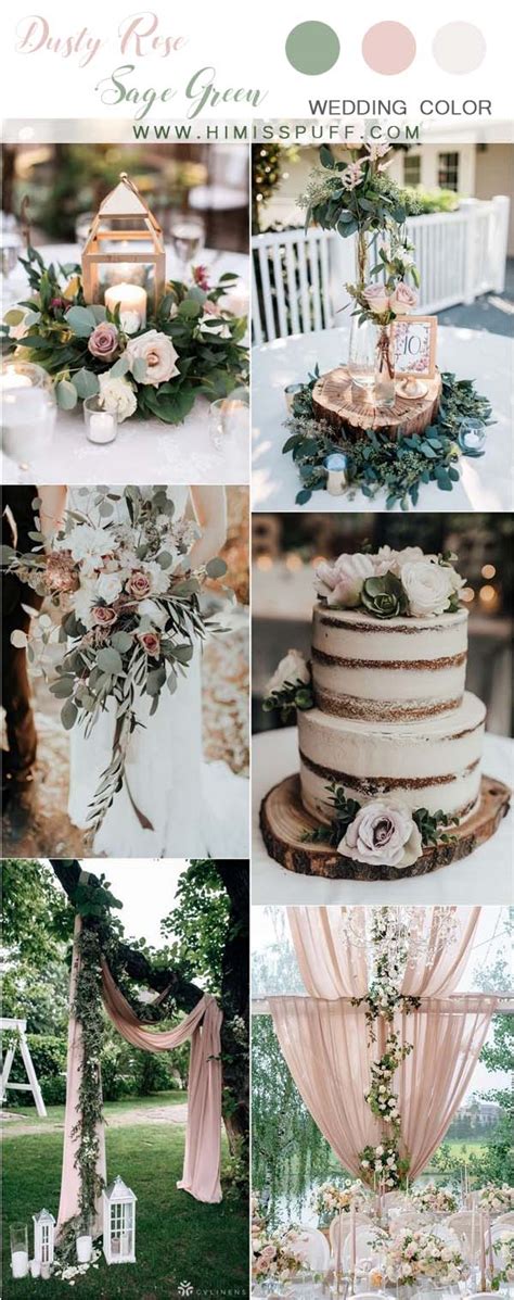 25 Dusty Rose And Sage Green Wedding Color Ideas Page 2
