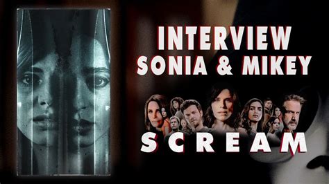 Scream 2022 Interview Sonia Ammar And Mikey Madison Youtube