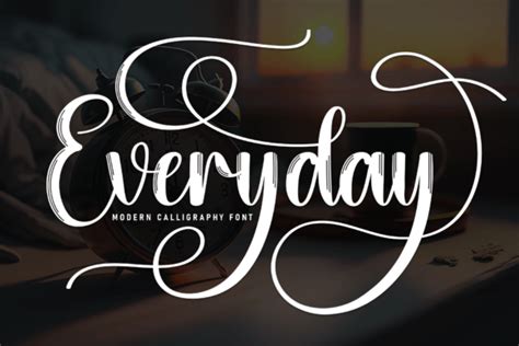 Everyday Font By Andikastudio · Creative Fabrica