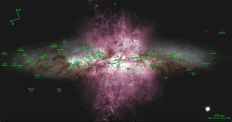 Dating Young Star Clusters In Starburst Galaxy M82 Noirlab