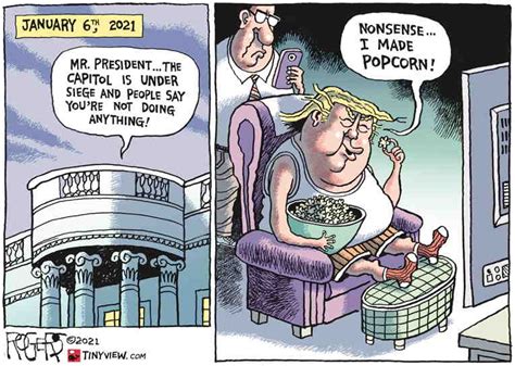 Political Cartoon On Jan 6 Committee Eyes Riot Leaders By Rob Rogers