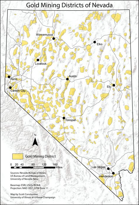 Gold Prospecting Maps California Printable Maps