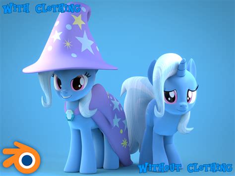 Equestria Daily Mlp Stuff Really Well Done Blender Trixie