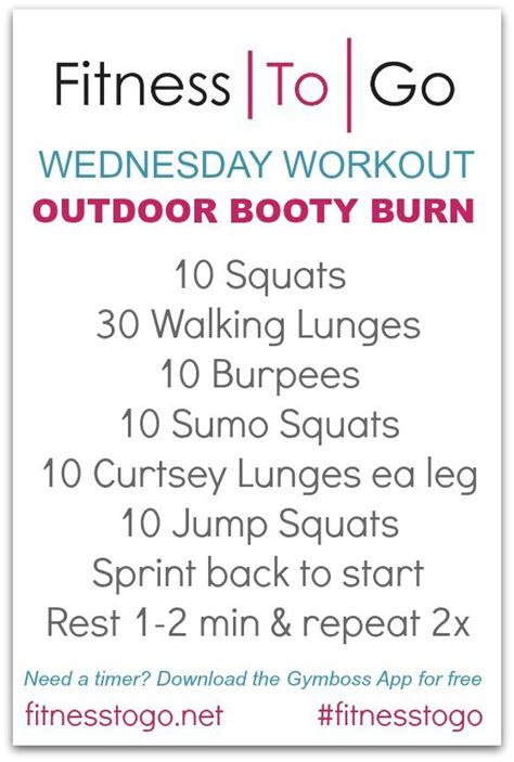 Wednesday Workout Wednesday Workout Lower Body Workout Workout