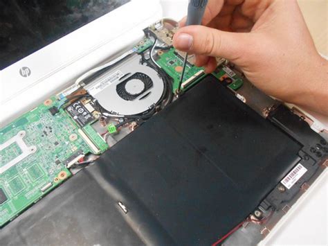 Hp Chromebook 14 Q010dx Battery Replacement Ifixit