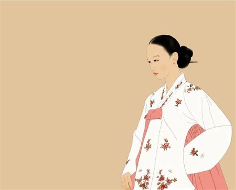 Hanbok Illustration Korean Art Korean Painting Chinese Art Girl