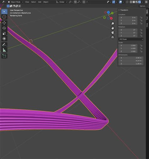 Texturing How To Rotate A Texture Along A Bezier Curve Blender