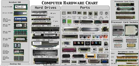 This includes the computer case, monitor, keyboard, and mouse. The Computer Hardware Chart: Can You Identify Your PC's Parts?