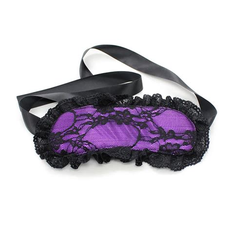 Bdsm Lace Eye Mask Guiding Flirting Game Sexy Bondage Gear Sex Toys For Woman Sleep Rest Padded