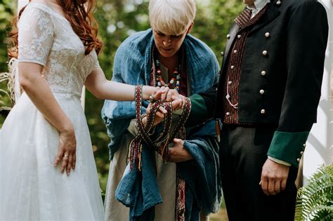 Handfasting Ceremony Wedding Traditions In 2020 Handfasting Celtic