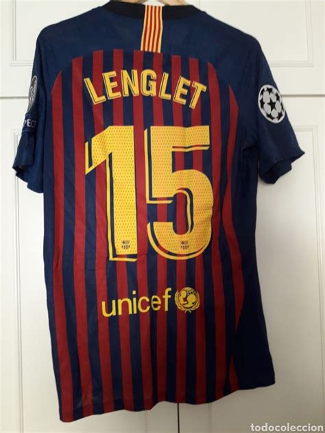 El fútbol club barcelona es una entidad polideportiva de barcelona. camiseta casa fc barcelona 2018/2019 lenglet. t - Comprar ...