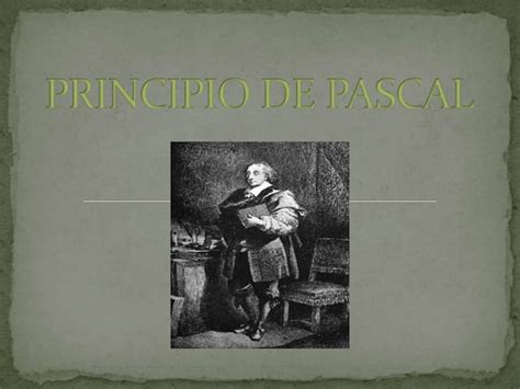 Principio De Pascal Ppt