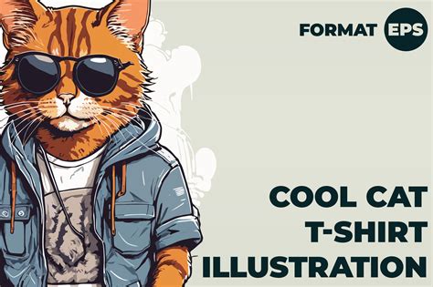 Cool Cat Graphic By Cgudzik · Creative Fabrica