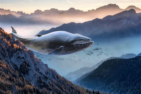 Whale In The Sky On Behance